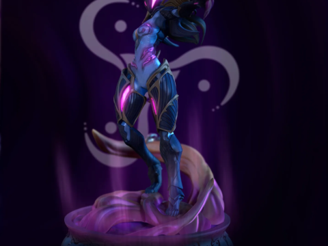 Kaisa League of Legends Ready To Print 3D Принт Модель