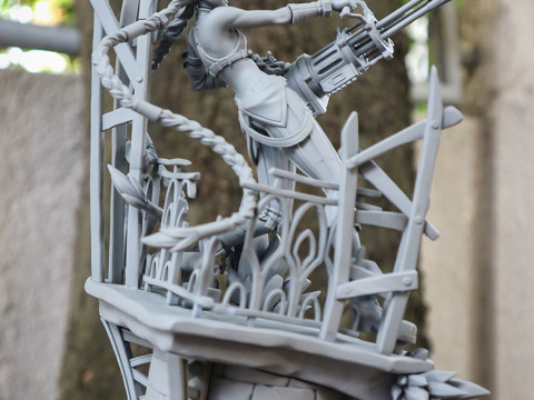 Jinx - Arcane League of Legends Ready To Print Model do druku 3D