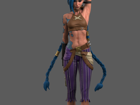 Jinx Ready To Print 3D Print Model