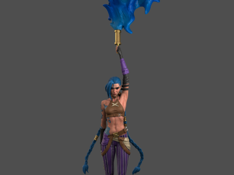 Jinx Ready To Print 3D Print Model