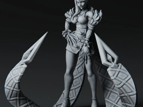 Evelynn Kda League of Legends Ready To Print 3D Print Model