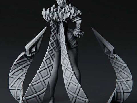 Evelynn Kda League of Legends Ready To Print 3D Print Model