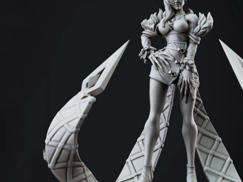 Evelynn Kda League of Legends Ready To Print 3D Print Model