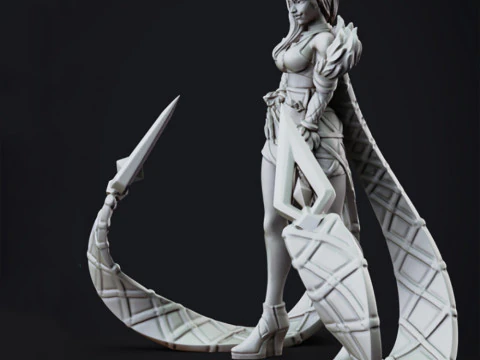 Evelynn Kda League of Legends Ready To Print 3D Print Model