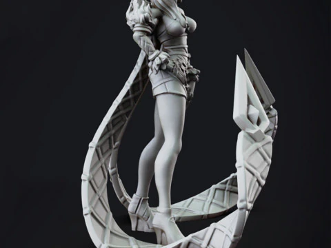 Evelynn Kda League of Legends Ready To Print 3D Print Model