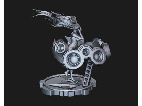 DJ Sona Ready To Print 3D Принт Модель