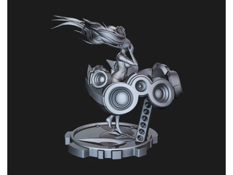 DJ Sona Ready To Print 3D Print Model