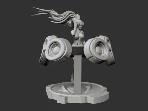 DJ Sona Ready To Print 3D Print Model