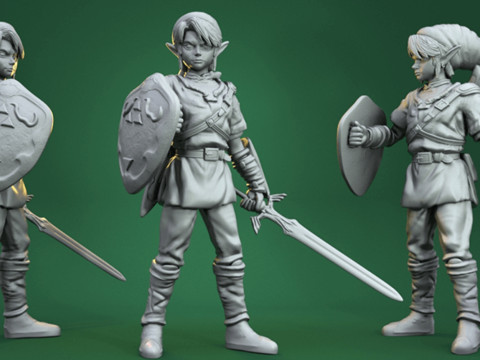 Link Legend of Zelda Ready To Print 3D Принт Модель