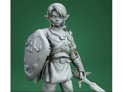 Link Legend of Zelda 3D Print Model