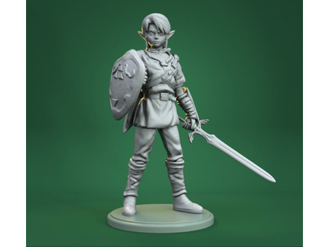 Link Legend of Zelda Ready To Print 3D 프린트 모델