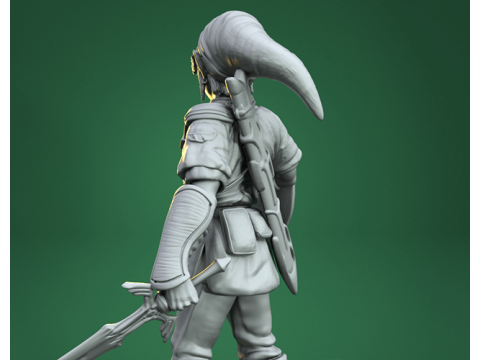 Link Legend of Zelda Ready To Print 3D 프린트 모델