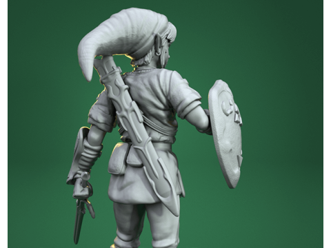 Link Legend of Zelda Ready To Print 3D 프린트 모델