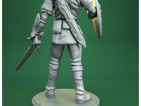 Link Legend of Zelda Ready To Print 3D 프린트 모델