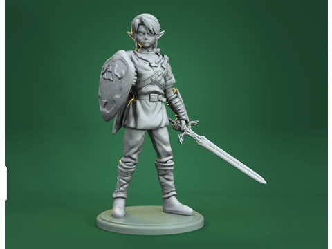 Link Legend of Zelda Ready To Print 3D 프린트 모델