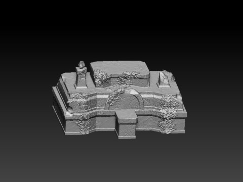 Pricess Zelda on the beach Ready To Print 3D-printmodel