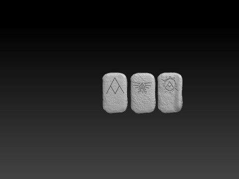 Pricess Zelda on the beach Ready To Print 3D-printmodel