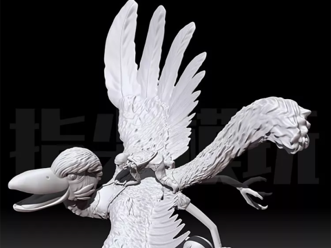 Link Riding Bird Legend of Zelda Ready To Print 3D Print Model