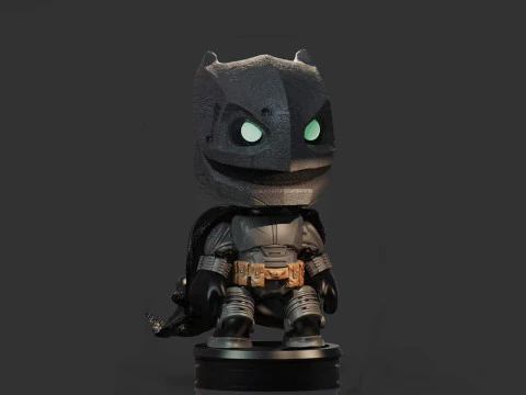 Little Big Planet-Batman Ready To Print 3D Print Model