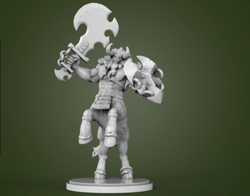 Loz Lynel Ready To Print 3D 프린트 모델 .c4d .max .obj .3ds .fbx .stl .blend