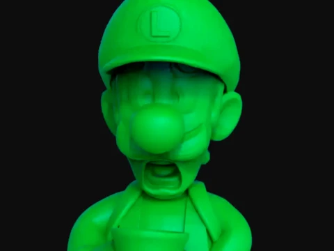 Luigi Mansion Linterna 3D Print Model