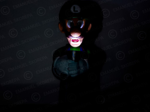 Luigi Mansion Linterna Ready To Print 3D 프린트 모델