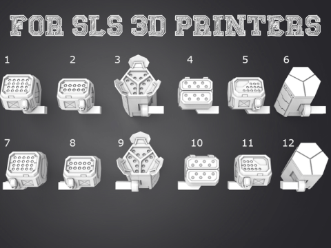 Mad Cat Mk II Weapon Kit Ready To Print 3D 프린트 모델