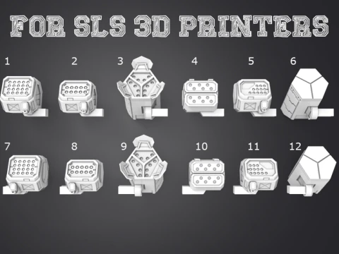 Mad Cat Mk II Weapon Kit Ready To Print 3D Print Model