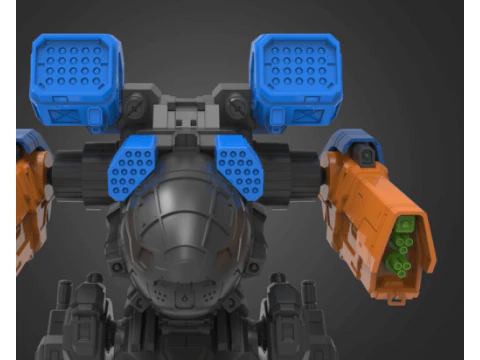 Mad Cat Mk II Weapon Kit Ready To Print 3D Print Model