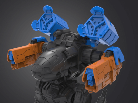 Mad Cat Mk II Weapon Kit Ready To Print 3D 프린트 모델