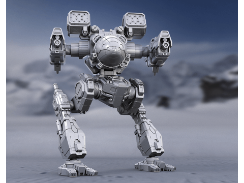 Mad Cat MkII 3D Figuries Ready To Print 3D Print Model