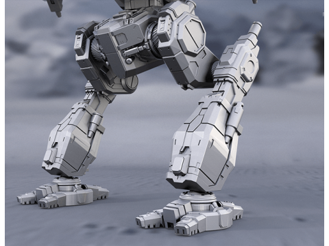 Mad Cat MkII 3D Figuries Ready To Print 3D-printmodel
