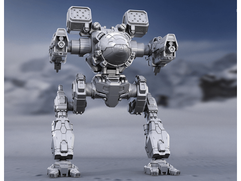 Mad Cat MkII 3D Figuries Ready To Print 3D-printmodel