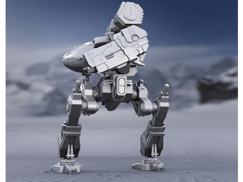 Mad Cat MkII 3D Figuries Ready To Print 3D-printmodel