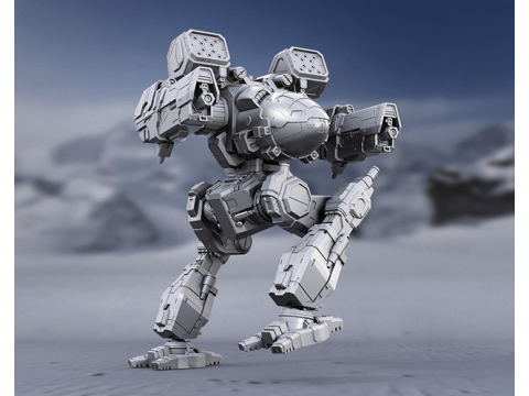 Mad Cat MkII 3D Figuries Ready To Print 3D-printmodel