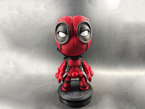 Deadpool 3D Figuries Ready To Print 3D 프린트 모델