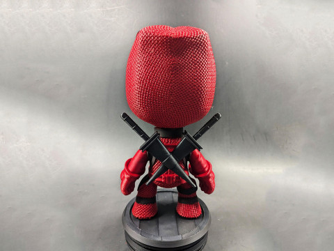 Deadpool 3D Figuries Ready To Print Model Cetak 3D