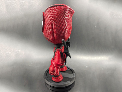 Deadpool 3D Figuries Ready To Print Model Cetak 3D