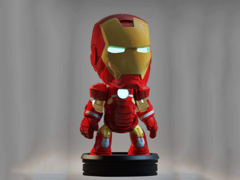 Iron Man Ready To Print 3D Print Model