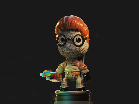 Ghostbuster Ray Ready To Print Modèles 3D en vedette