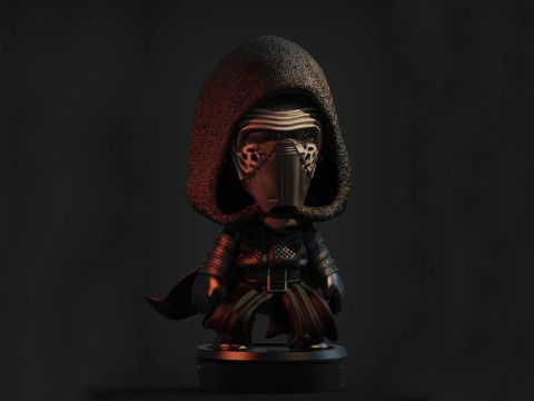 Kylo Ren Ready To Print 3D 프린트 모델