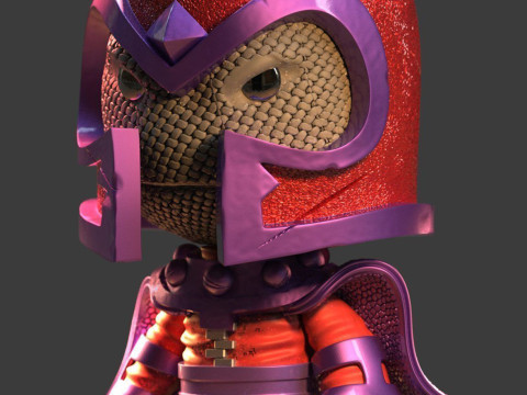 Magneto Chibi Ready To Print Modèles 3D en vedette