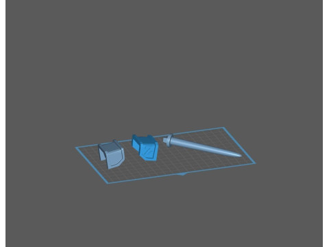 Megaman Zero Ready To Print 3D 打印模型