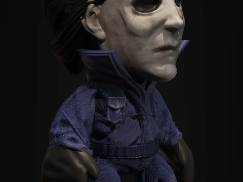 Michael Myers Ready To Print Modèles 3D en vedette