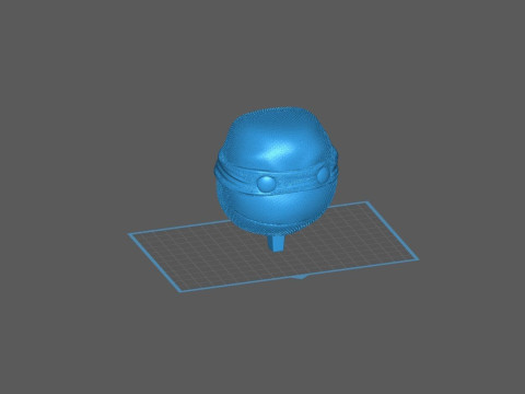 Michelangelo Teenage Mutant Ninja Turtle Ready To Print Model do druku 3D