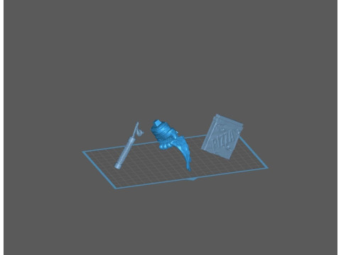 Michelangelo Teenage Mutant Ninja Turtle Ready To Print Model do druku 3D