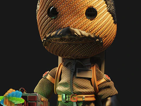 Hayalet Avcısı Zeedmore Baskıya Hazır 3D Baskı Modeli