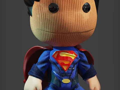 Superman Ready To Print 3D-printmodel
