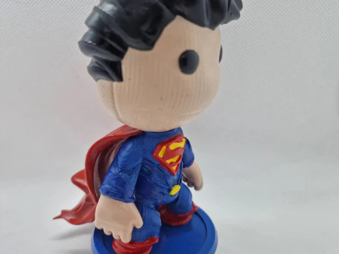 Superman Ready To Print 3D Print Model