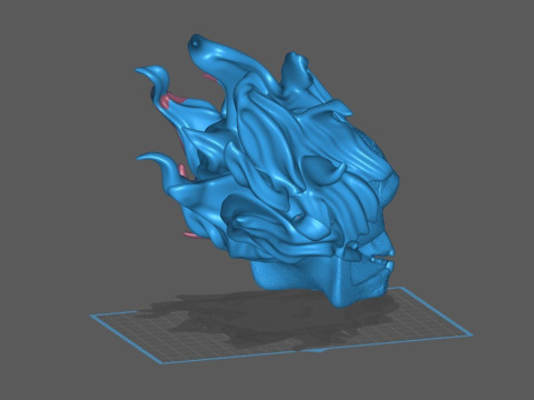 Ghost Rider Ready To Print 3D-printmodel